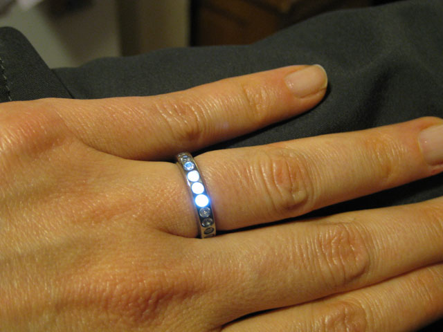 ring illuminated